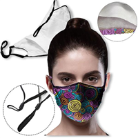 Face Mask -3-Ply Full Color Face Masks (Edge-to-Edge Printing)